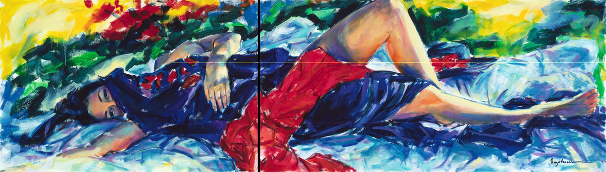 In the Garden ( diptych )